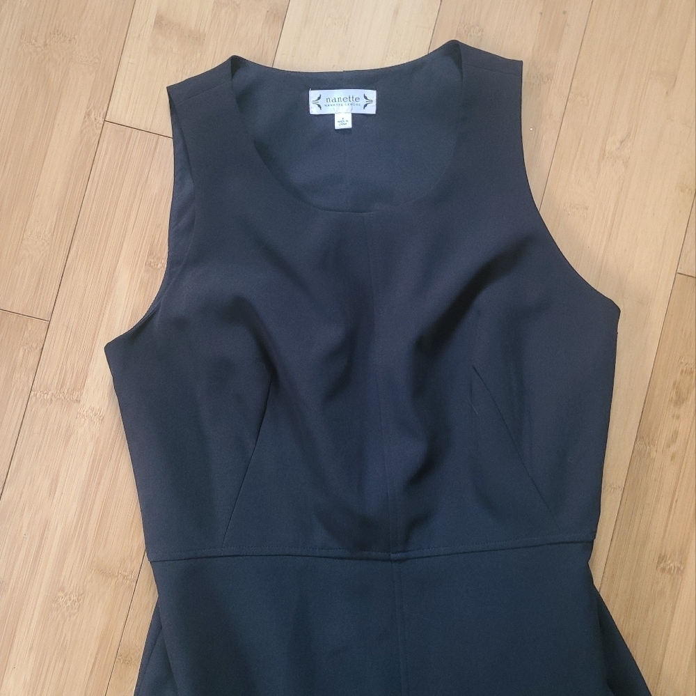 Nanette Lepore | Black Dress Size 8 - Picture 3 of 4